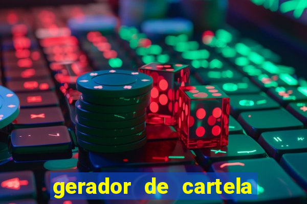 gerador de cartela de bingo